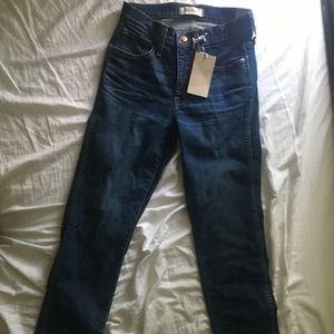 Madewell NWT Slim Straight jean Sz 25